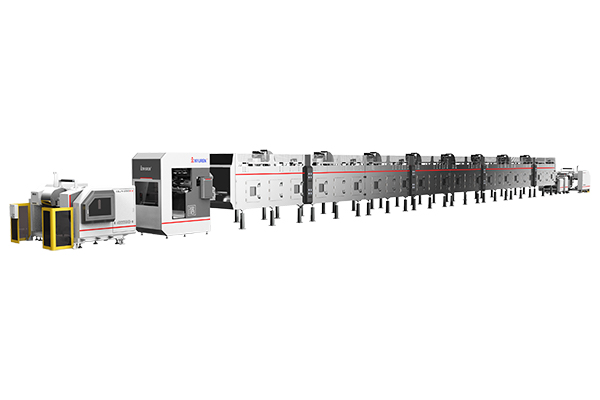 single direction double-sided coating machine